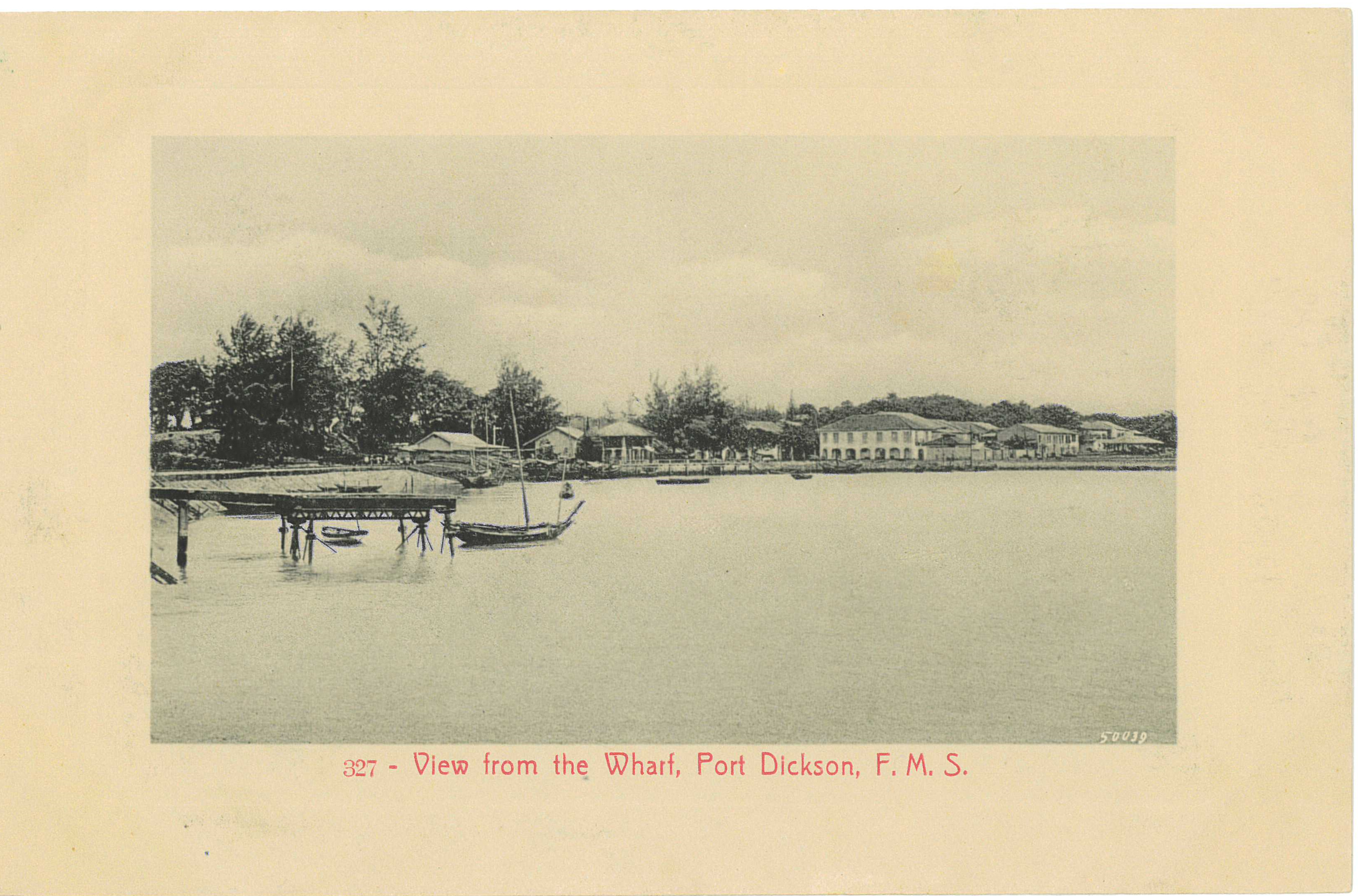 Awal Penamaan Port Dickson 1912