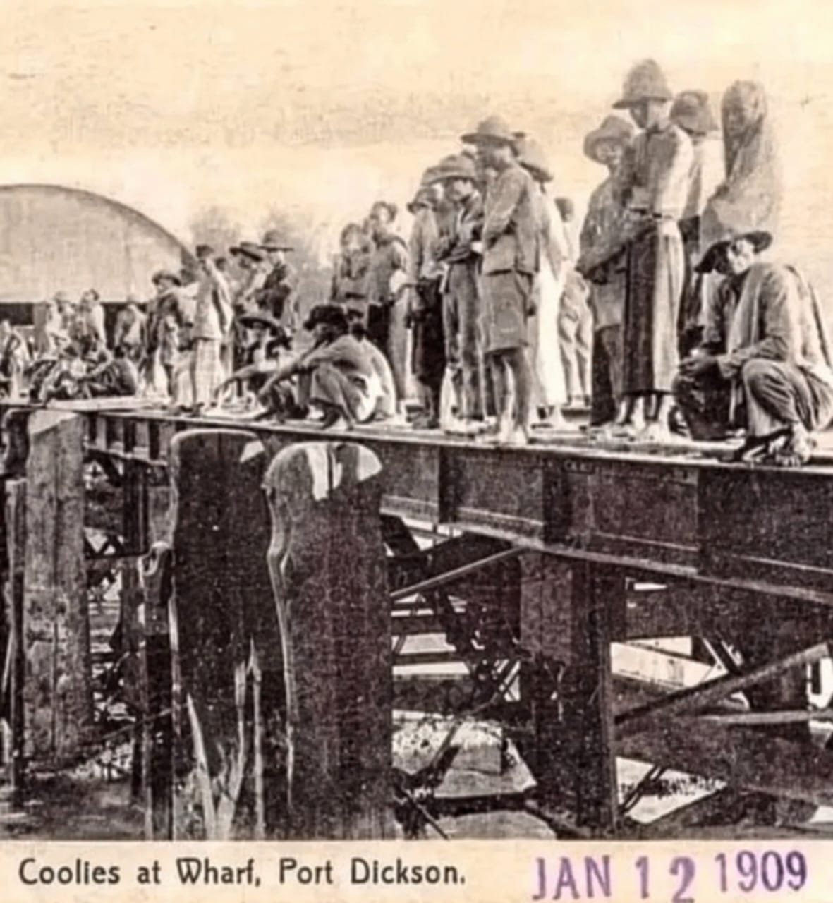 Sekumpulan Kuli Cina 1909